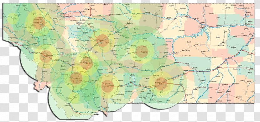 Atlas Montana Land Lot Map Real Property - Area Transparent PNG