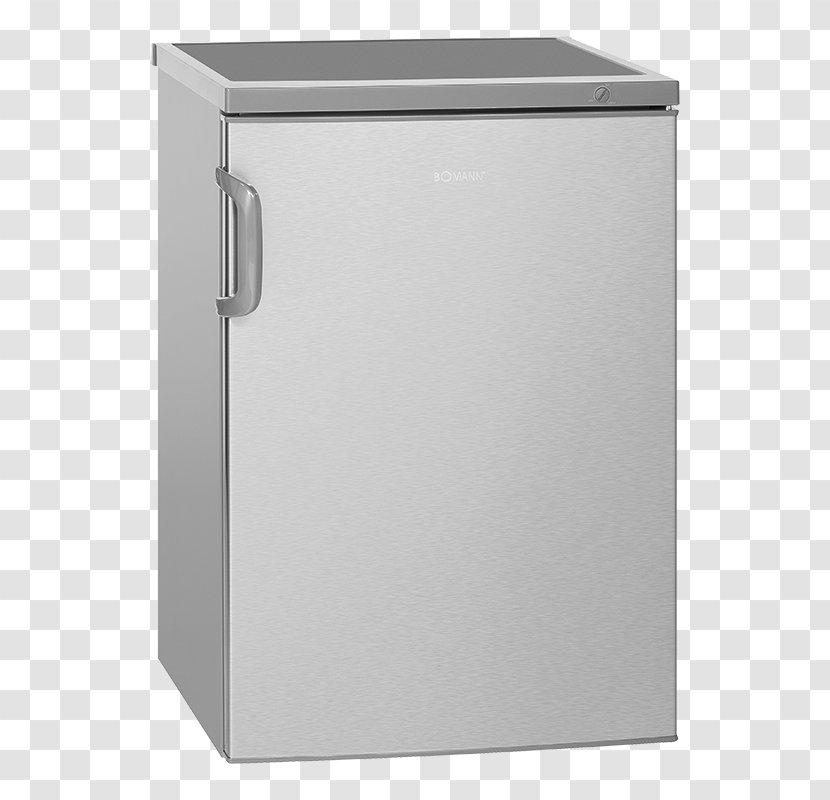 Freezers Bomann GS 2196 - Filing Cabinet - FreezerFreestandingWidth: 55.5 CmDepth: 57.5 CmHeight: 84.5 Cm82 LitresUpright FreezerClass A+++Silver Kitchen Major Appliance 165.1Major Transparent PNG