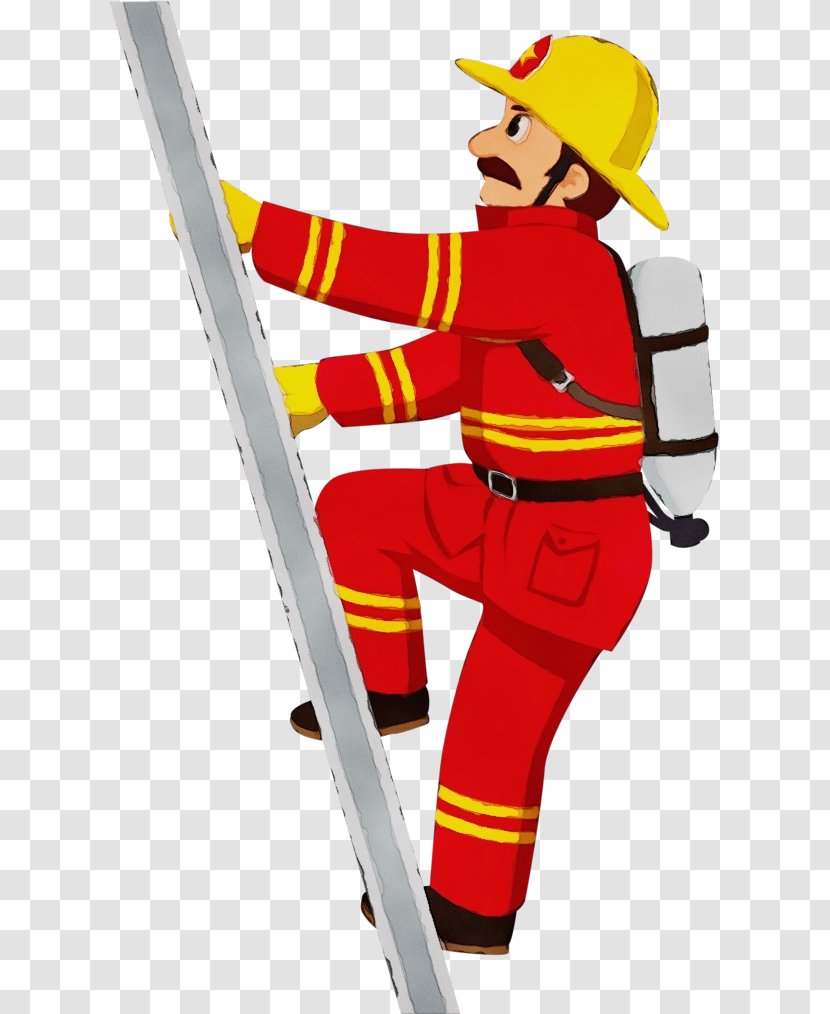 Firefighter - Workwear - Fire Marshal Ladder Transparent PNG