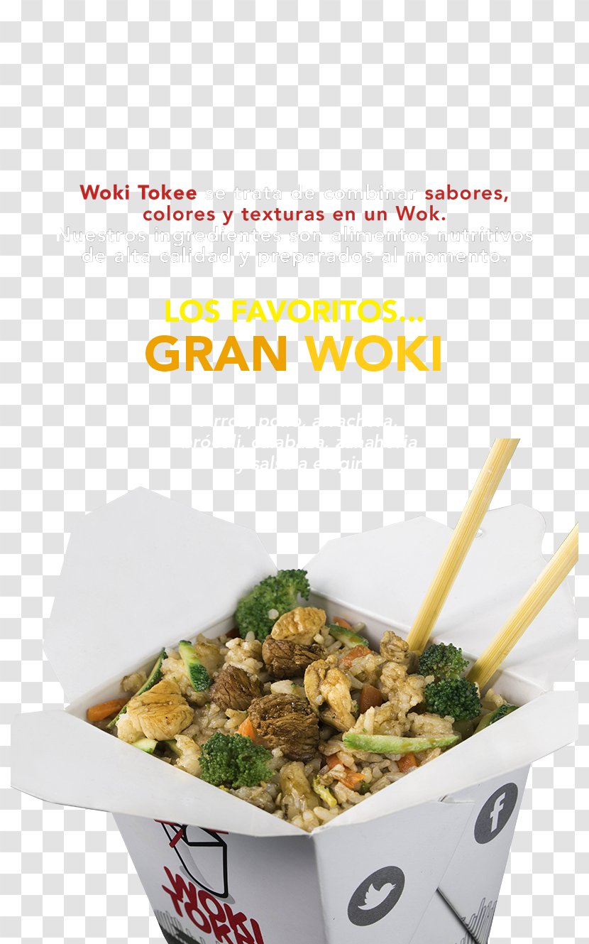 Vegetarian Cuisine Asian Rice Noodles Food - Woki Toki Transparent PNG