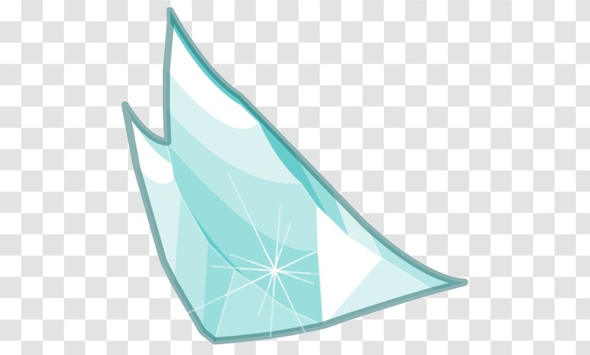 The View From Shard Glass Sherd - Aqua - Broken Transparent PNG