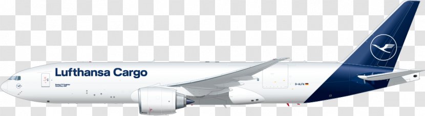 Boeing 737 Next Generation Lufthansa 777 Airline Aircraft - Cargo Transparent PNG