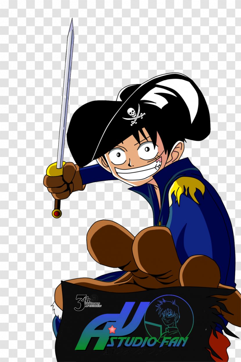 Monkey D. Luffy Piracy DeviantArt Clip Art - Fictional Character - Vector Transparent PNG