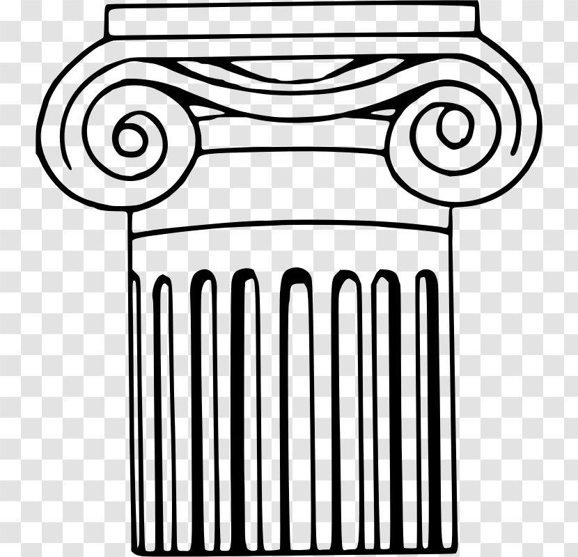 Ancient Greece Greek Architecture Classical Order - Column Transparent PNG