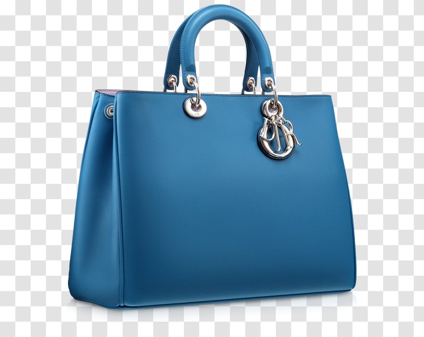 Christian Dior SE Handbag Tote Bag Messenger Bags - Electric Blue - Women Transparent PNG