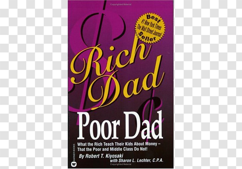 Rich Dad Poor Book The Millionaire Real Estate Investor Cash Flow - Napoleon Hill Books Transparent PNG