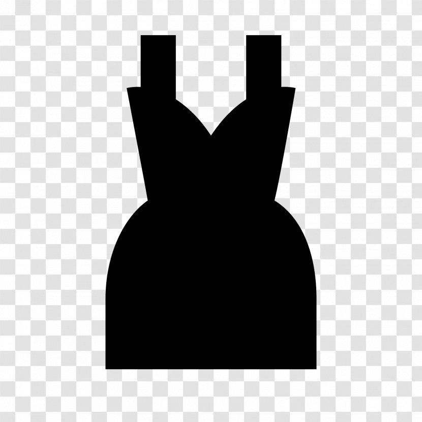 Little Black Dress Slip Clothing Frock - Sizes Transparent PNG