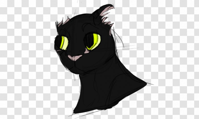Black Cat Whiskers Horse Snout - Like Mammal Transparent PNG