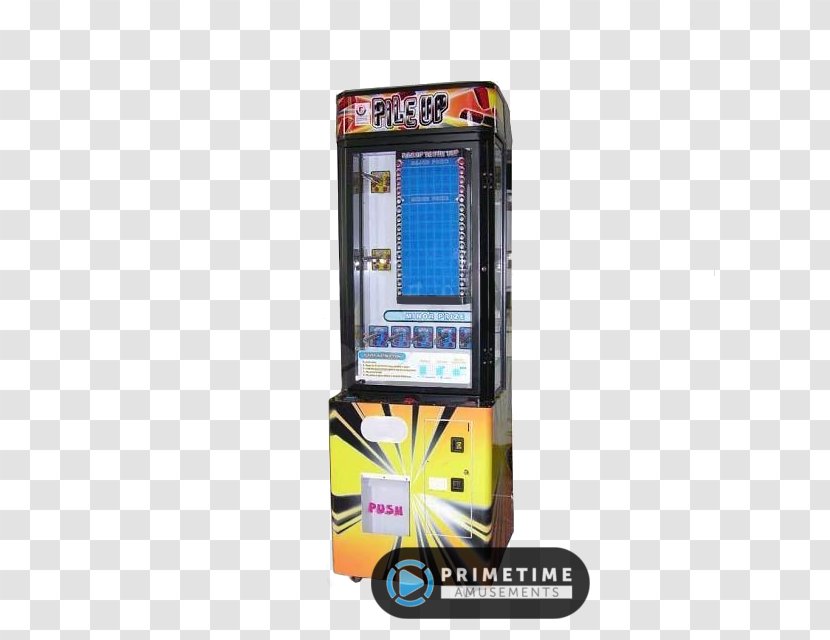 Stacker Electronics Arcade Game Electronic Amusement - Crane Machine Transparent PNG