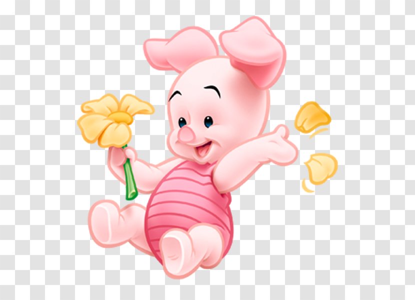 Piglet Winnie-the-Pooh Eeyore Tigger Infant - Pig - Winnie The Pooh Transparent PNG