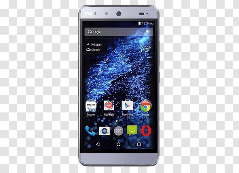BLU Studio XL Android C HD - Cellular Network - 8 GBWhiteUnlockedGSM SmartphoneMobile Phone In Water Transparent PNG