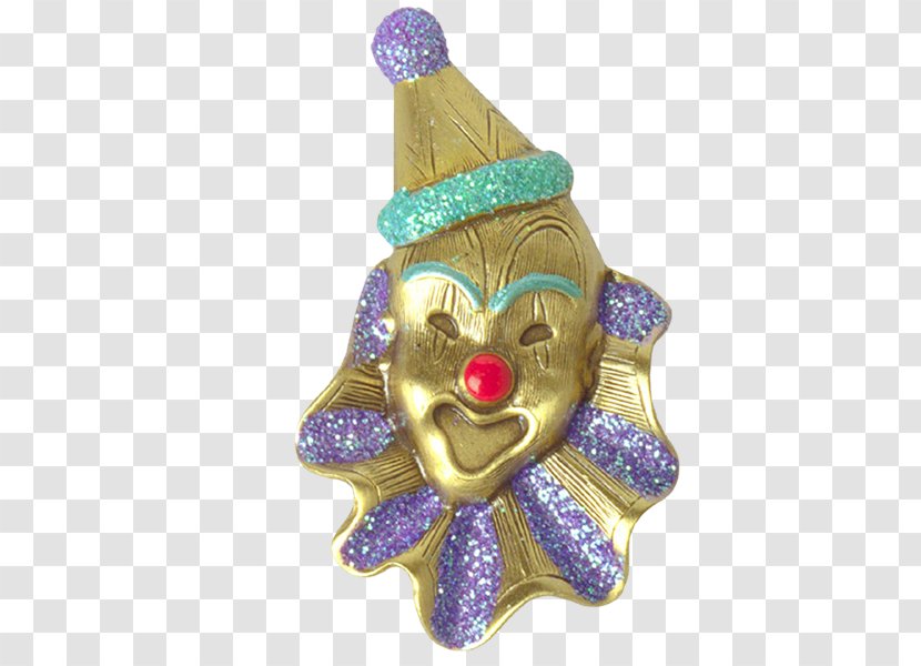 Christmas Ornament Jewellery Clown - Uz Transparent PNG