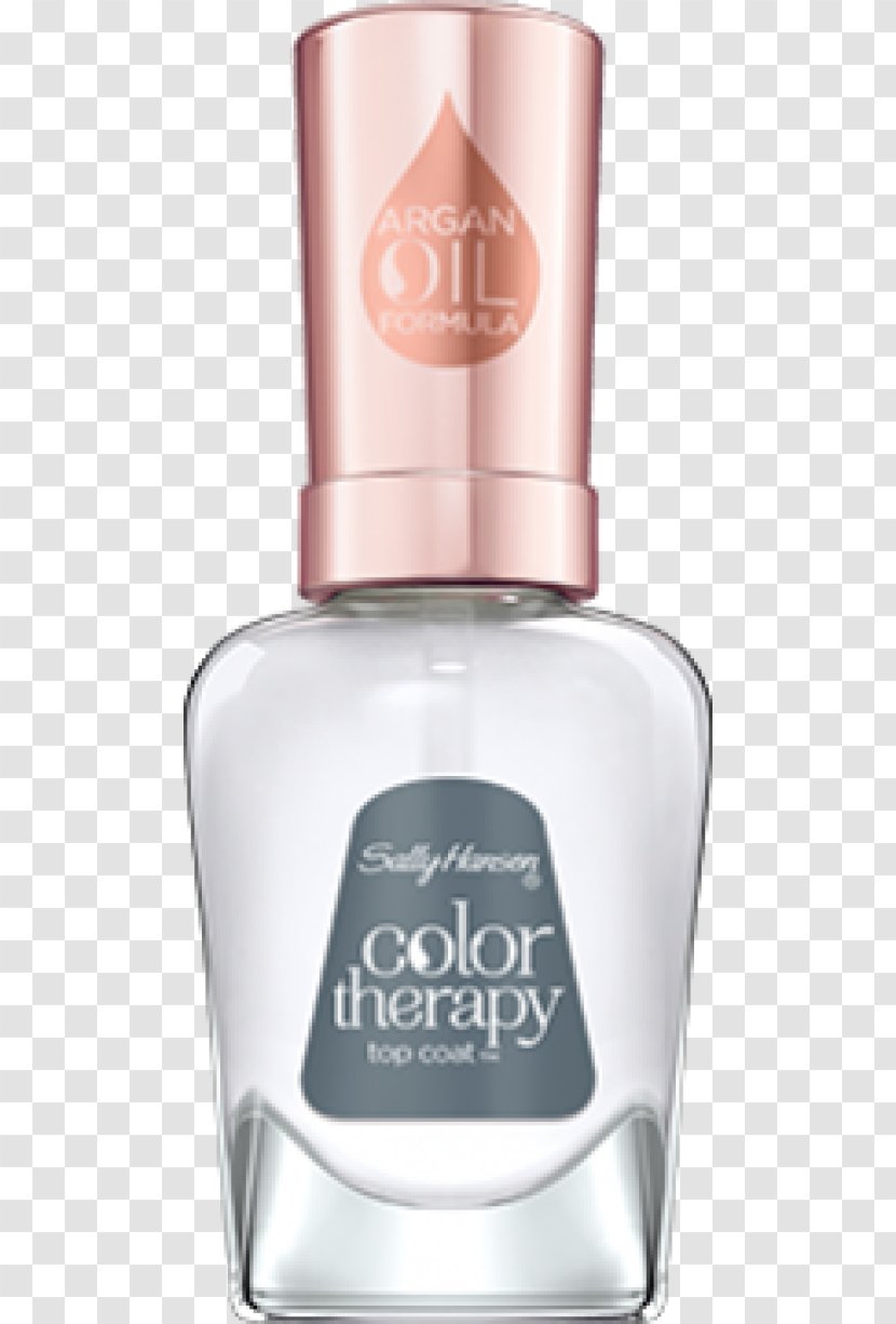 Sally Hansen Color Therapy Nail Polish Miracle Gel Insta-Dri Top Coat - Overcoat - Jean Transparent PNG