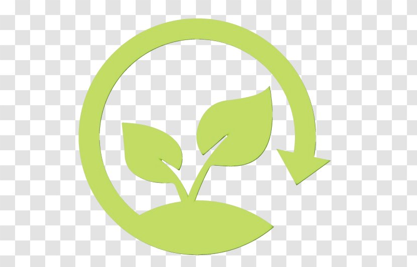 Green Leaf Clip Art Logo Circle - Symbol Plant Transparent PNG