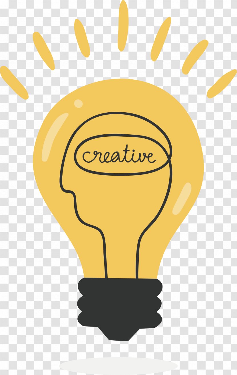 Incandescent Light Bulb Creativity Business Information - Estudante - Creative Thinking Transparent PNG