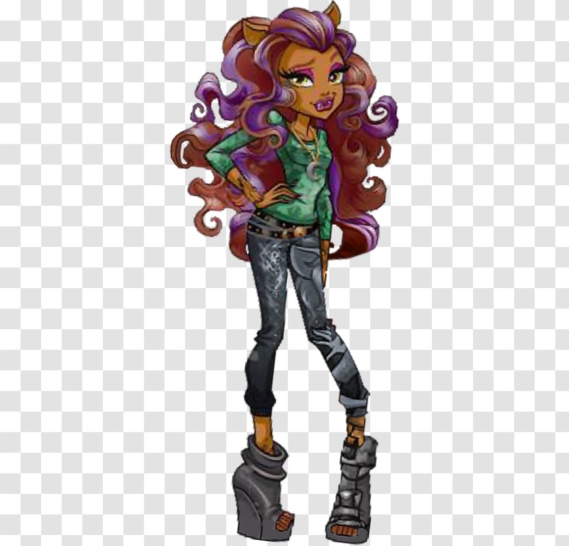 Monster High Clawdeen Wolf Doll Scaris: City Of Frights Mattel - Figurine Transparent PNG