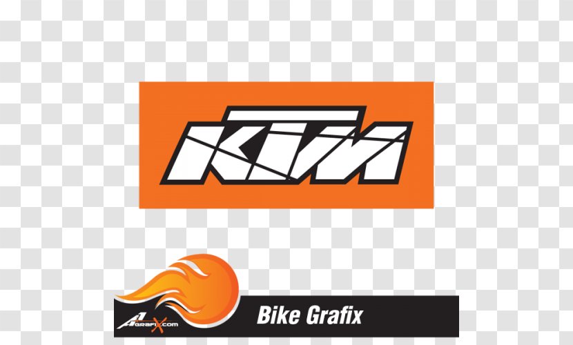KTM Logo Sticker Motorcycle Brand - Ktm Transparent PNG