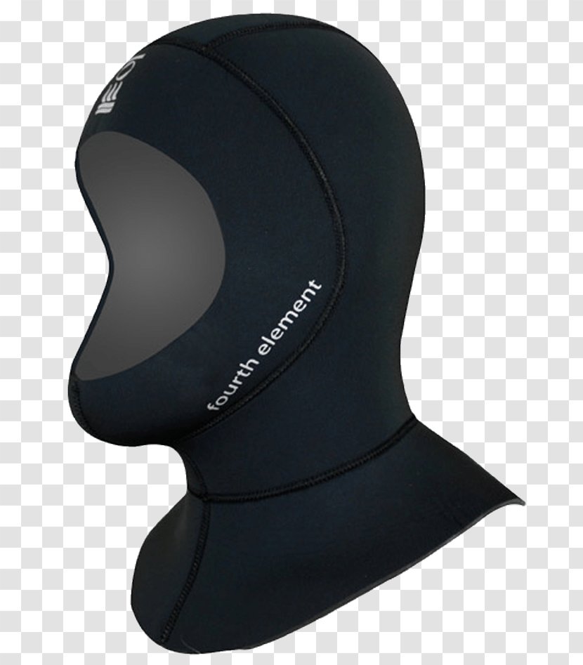 Neck Black M - Headgear - Design Transparent PNG