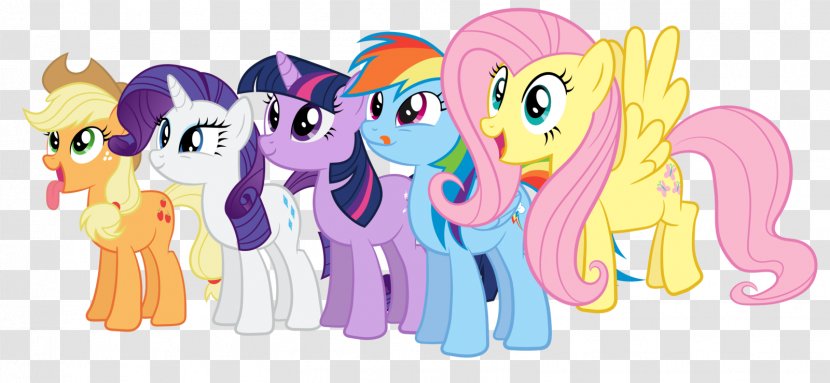 Rarity Pony Pinkie Pie Twilight Sparkle Horse - Silhouette - Delicious Transparent PNG