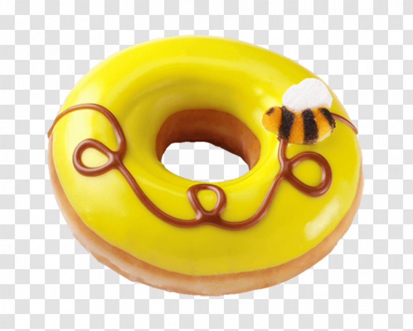 Donuts Product - Yellow - Bee Emoji Transparent PNG