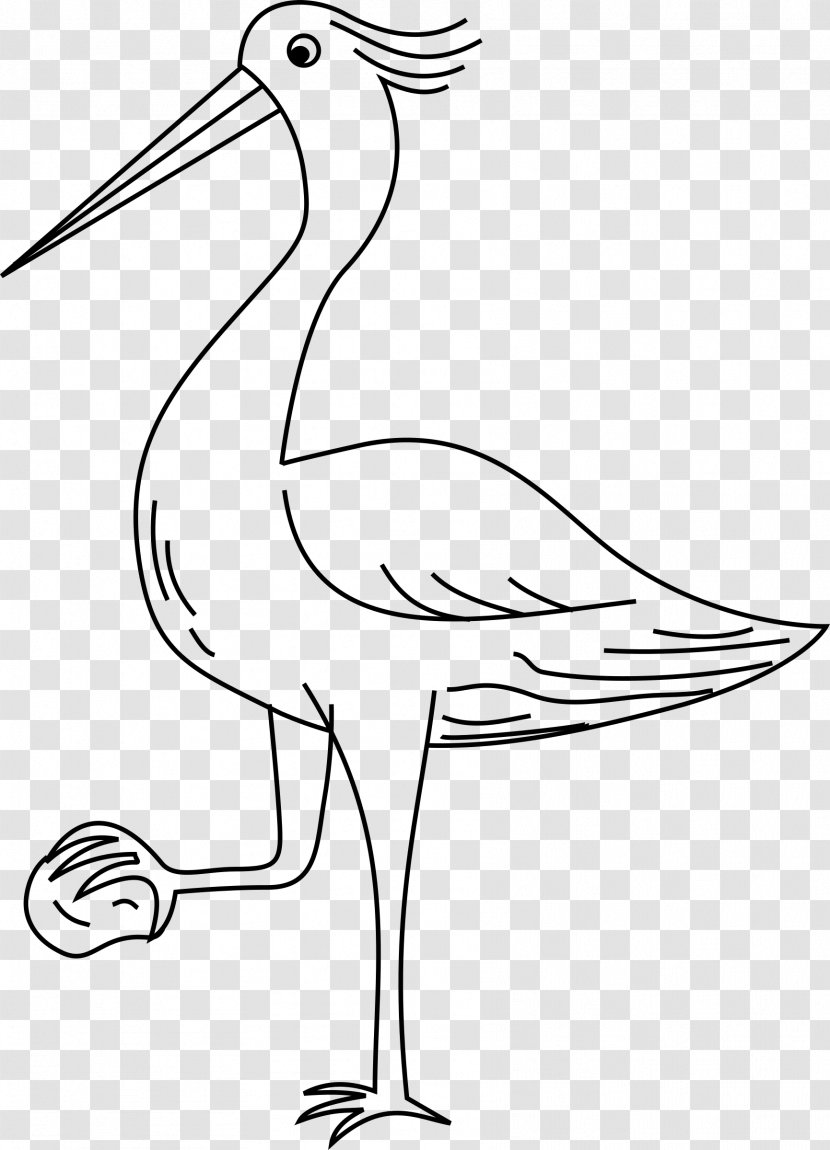 Heron Coloring Book Drawing Bird Clip Art Transparent PNG