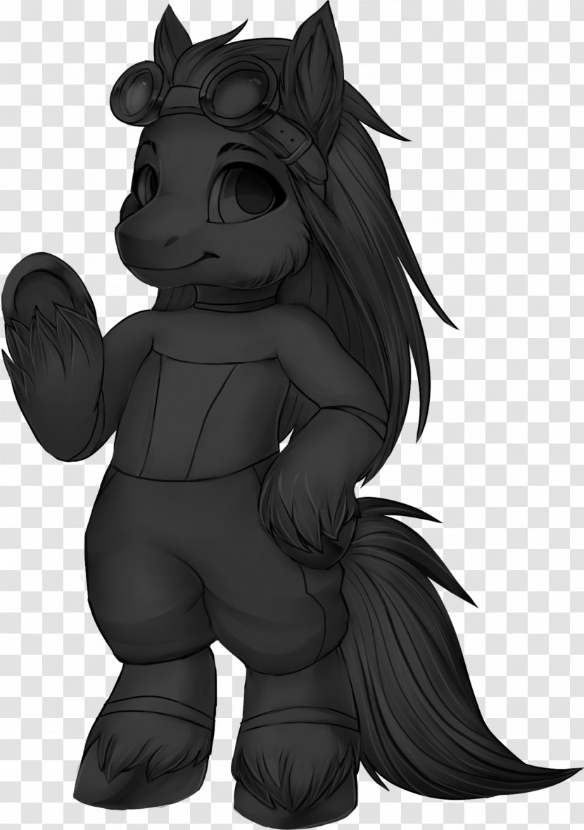 Cat Pony Image Furry Fandom Werewolf - Black Transparent PNG