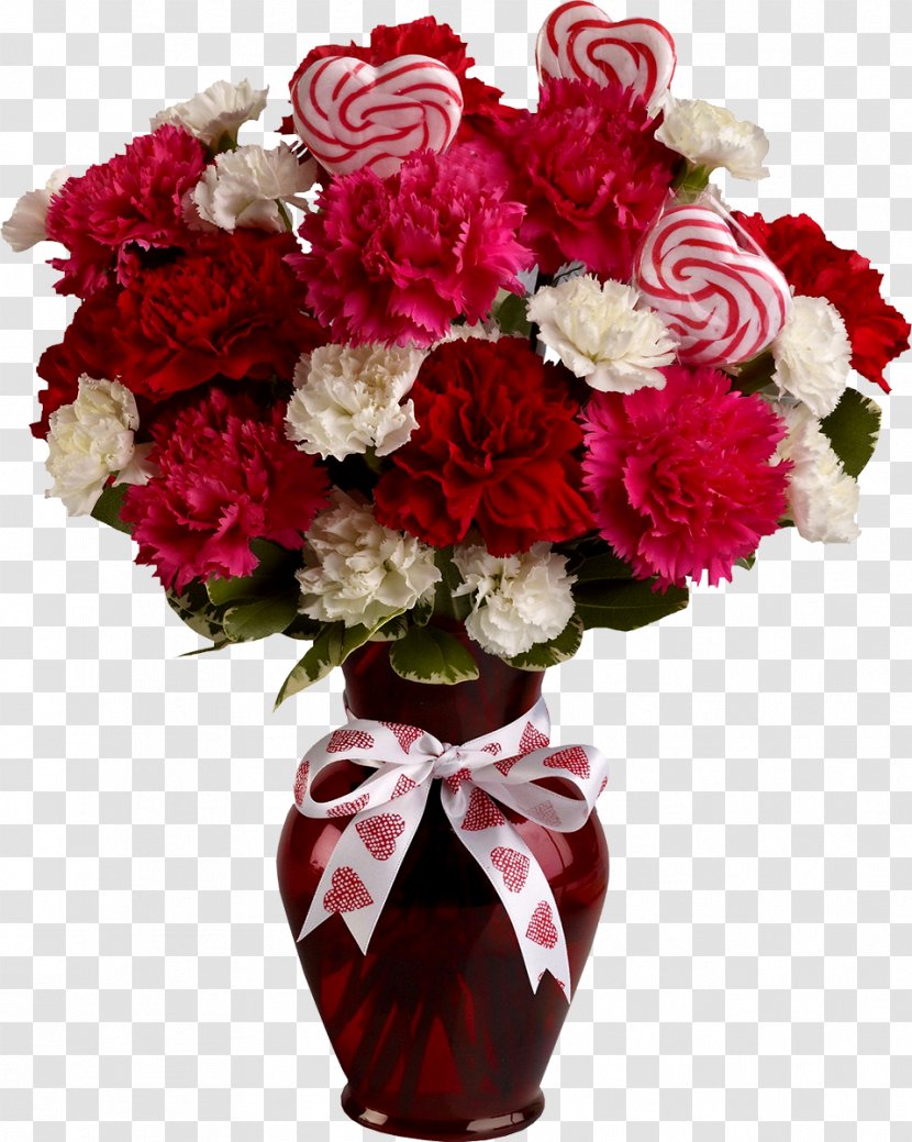Valentine's Day Flower Bouquet Floristry Gift - Rose Family - CARNATION Transparent PNG