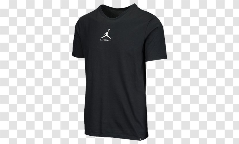 T-shirt Jumpman Jersey Nike - Neck - White T Shirt Model Transparent PNG