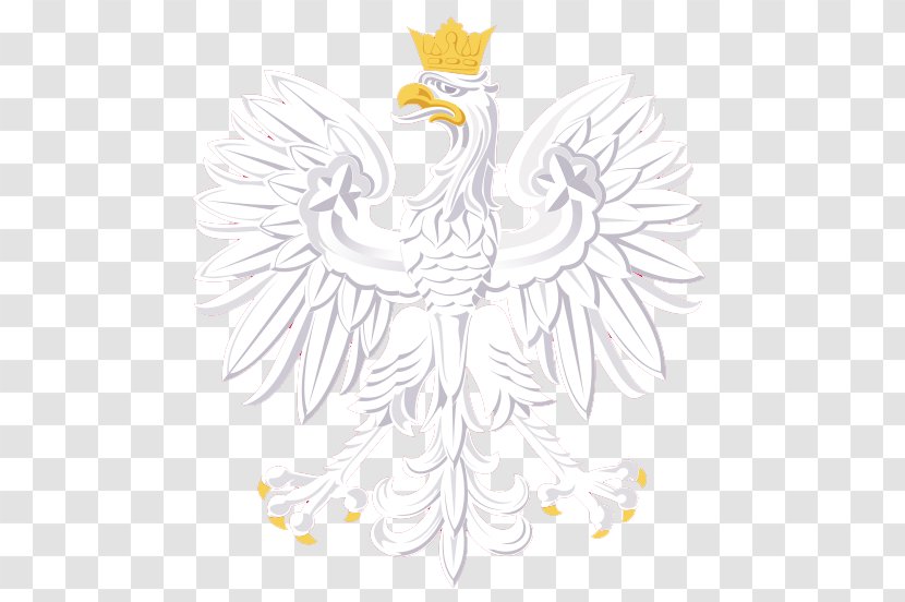 Coat Of Arms Poland Flag Eagle - Watercolor Transparent PNG
