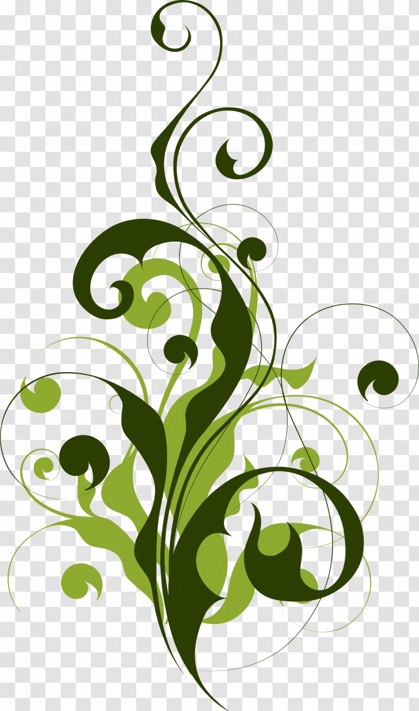 Floral Design Clip Art - Filigree - Green Islamic Transparent PNG