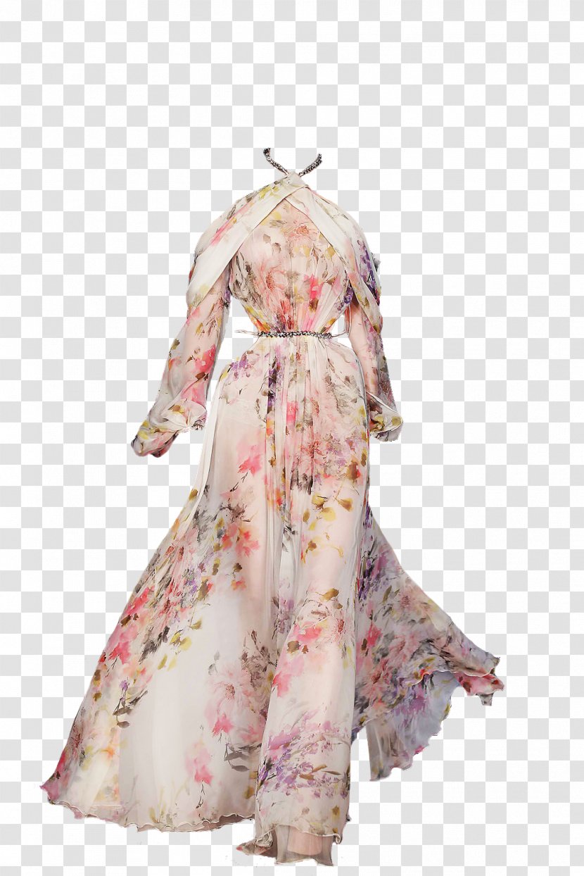 Robe Gown Costume Design Dress - Pink Transparent PNG