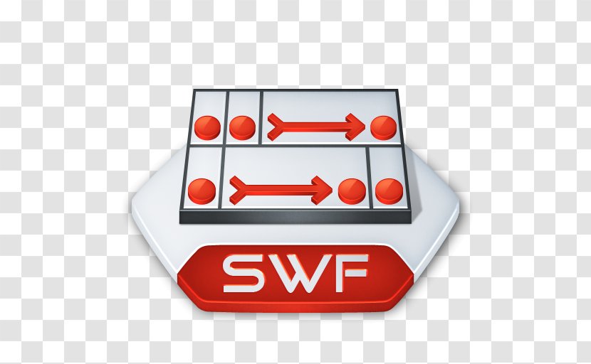 Flash Video SWF Adobe Player Windows Media - Red Transparent PNG
