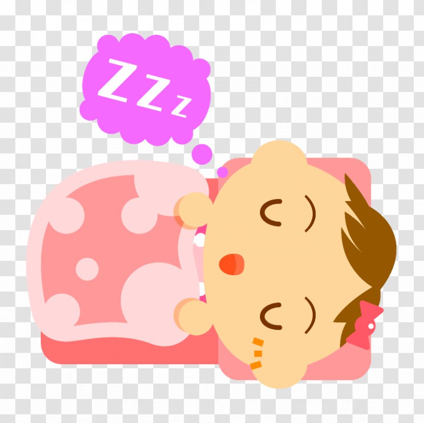 Infant Child Mother Father Drawing - Pink - Baby Sleep Transparent PNG