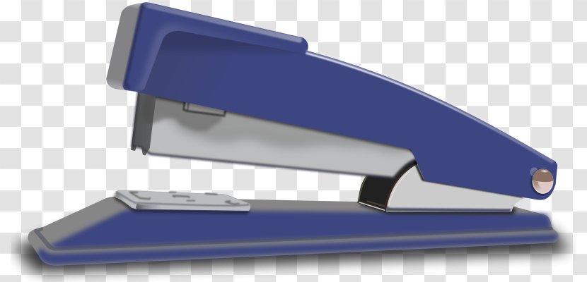 Paper Stapler Clip Art - Office Supplies Transparent PNG