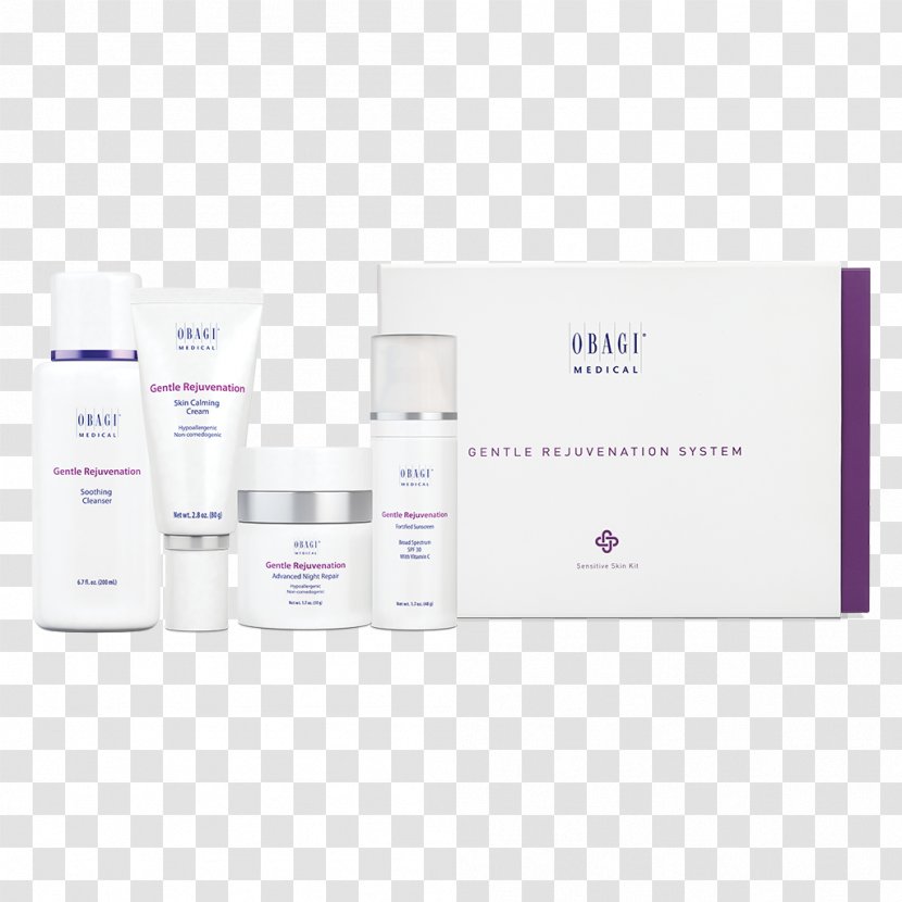 Lotion Obagi Gentle Rejuvenation Skin Calming Cream System Transparent PNG
