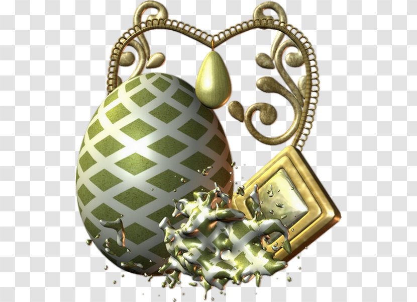 Easter Egg Scrapbooking - Locket - Tube Transparent PNG