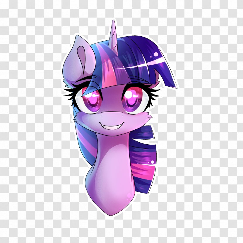 Pony Horse Purple Lilac - Cartoon - Sparkle Transparent PNG