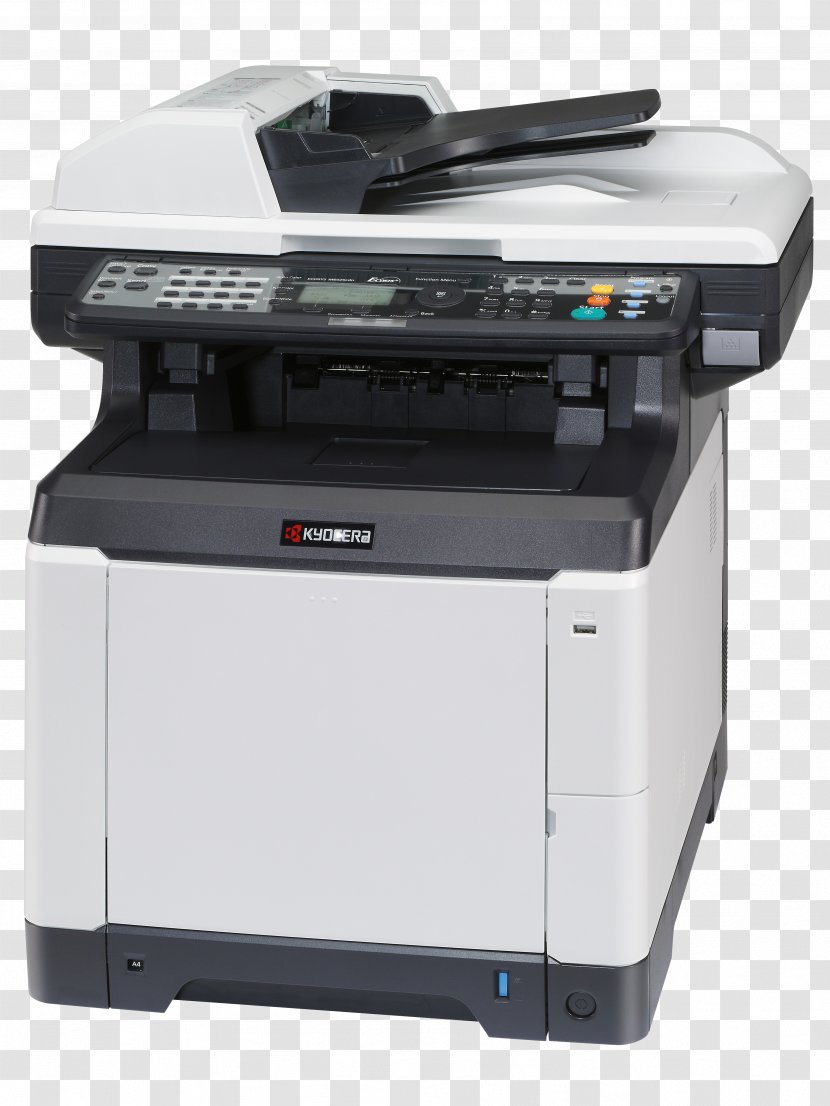Multi-function Printer Kyocera Laser Printing - Document Solutions Transparent PNG