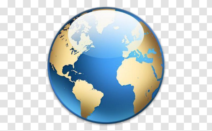 Globe World Map - 3d Computer Graphics Transparent PNG