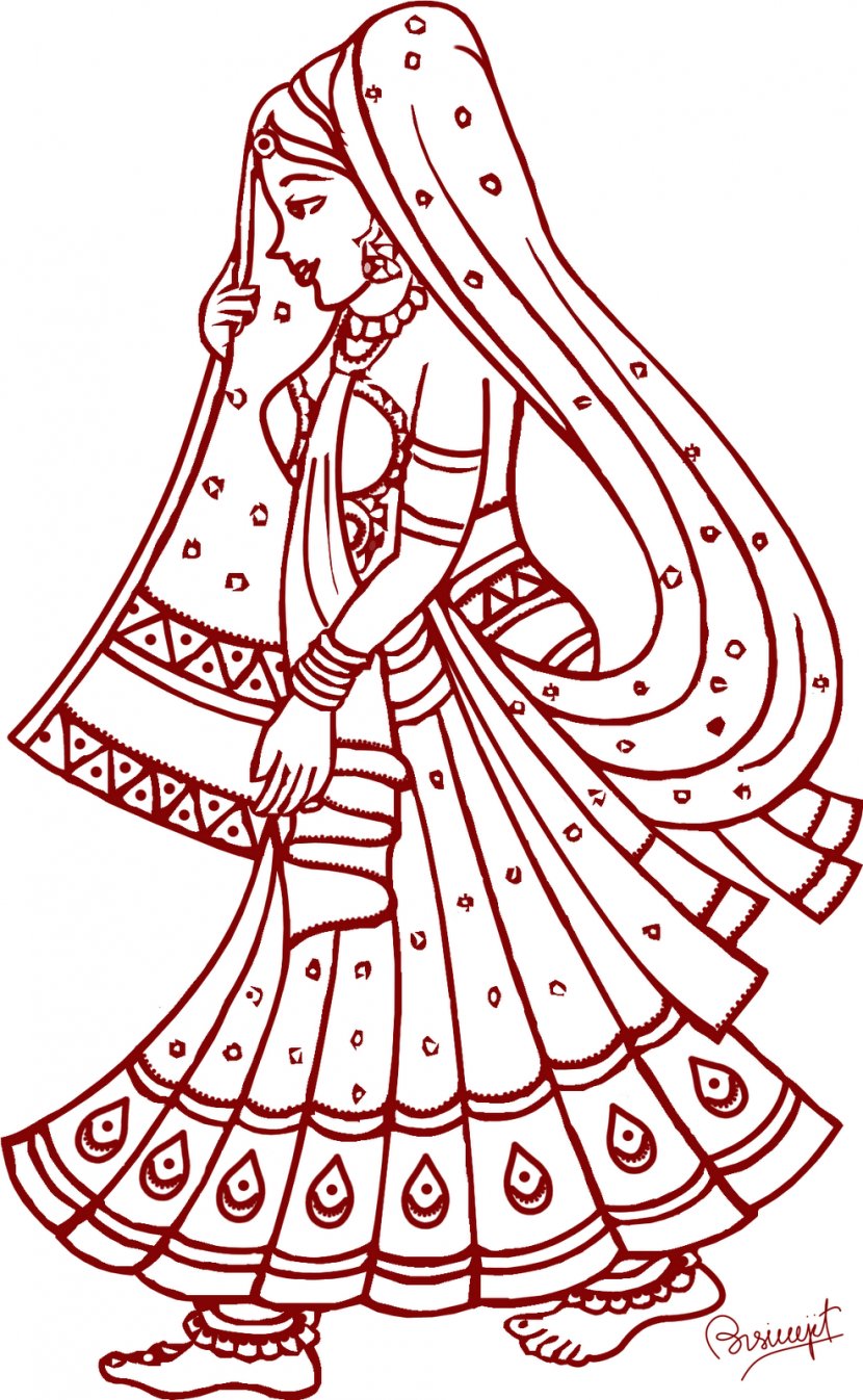Weddings In India Wedding Invitation Bride Clip Art - Bridegroom - Durga Cliparts Transparent PNG