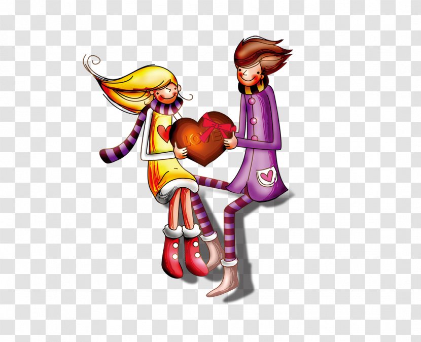 Cartoon Drawing Significant Other - Tree - Cute Transparent PNG