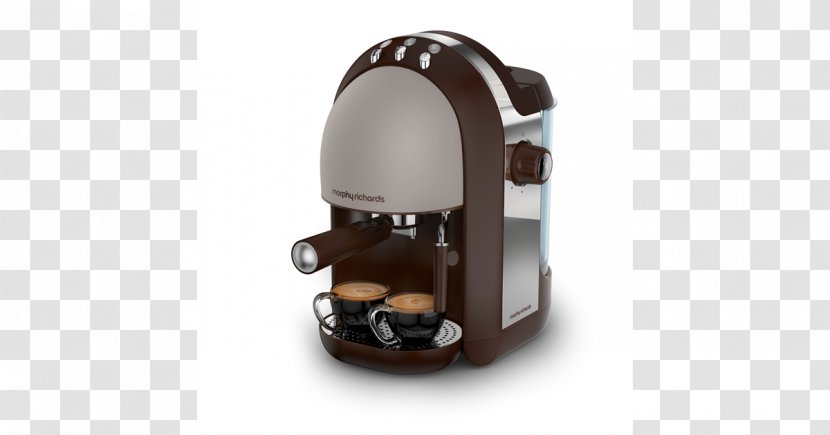 Coffeemaker Espresso Cappuccino Morphy Richards - Cafe Transparent PNG