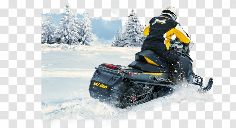 Snowmobile Motor Vehicle Personal Protective Equipment - Winter Sport - Snow Transparent PNG