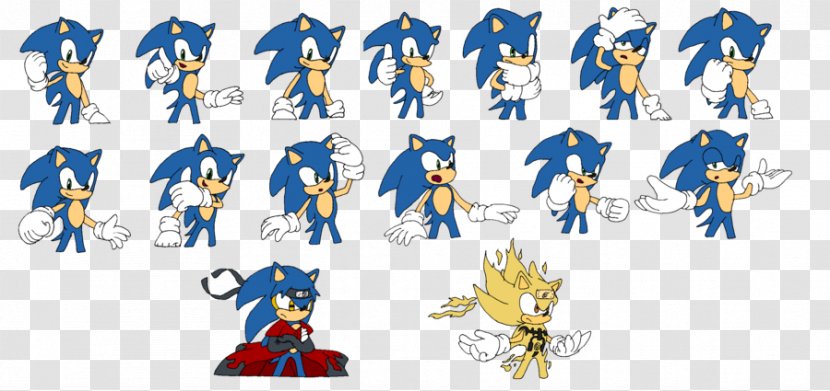 Sonic The Hedgehog Shadow Sprite Heroes Wii - Xbox 360 Transparent PNG