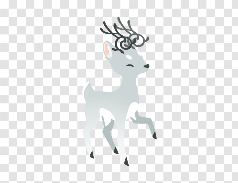Reindeer Horse Antler Character Clip Art - Vertebrate - Juvia Transparent PNG
