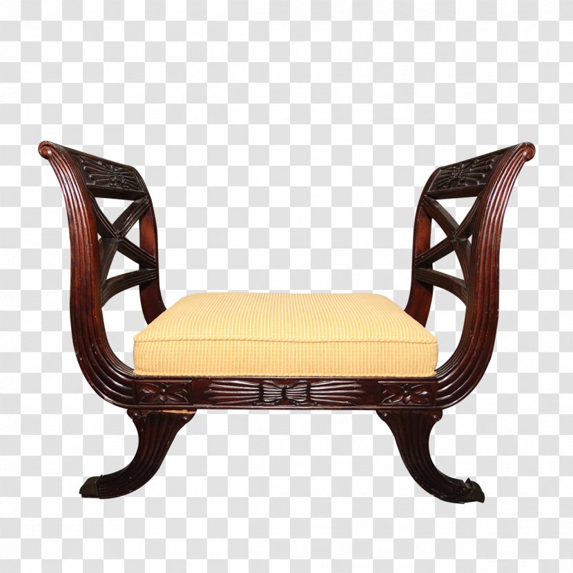Table Furniture Chair Wood Armrest - Bench Transparent PNG