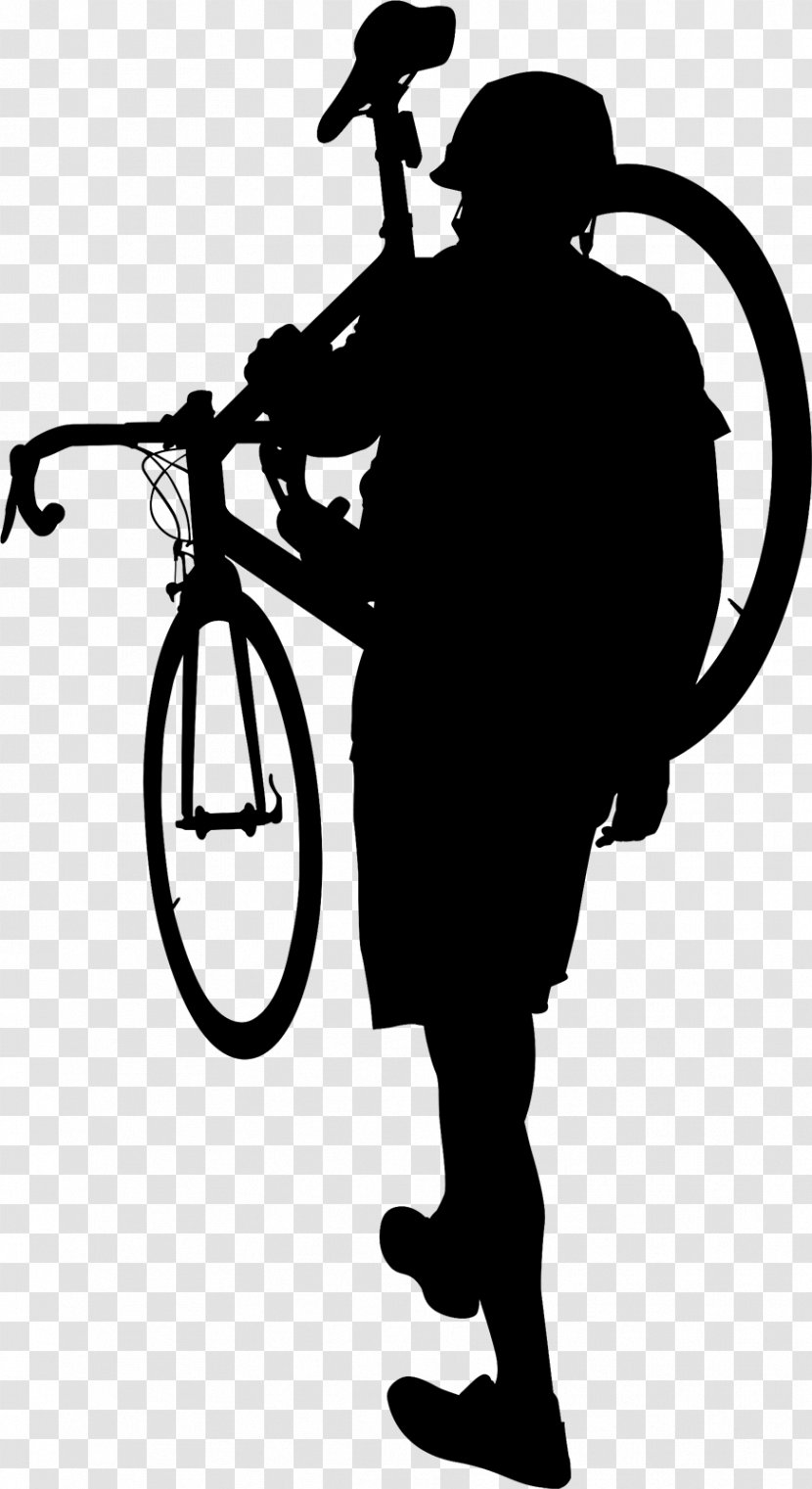 Bicycle Clip Art Mellophone Silhouette - Cycling Transparent PNG