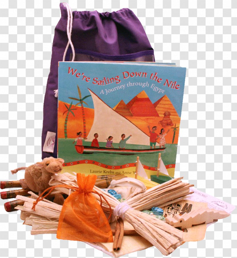 We're Sailing Down The Nile: A Journey Through Egypt Barefoot Books Food Gift Baskets Hamper - Basket - Book Transparent PNG