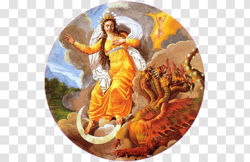 Satan Book God Woman Of The Apocalypse Immaculate Conception - Person Transparent PNG