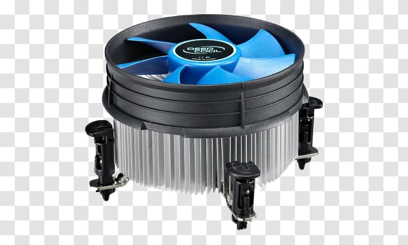 Computer System Cooling Parts Deepcool Heat Sink LGA 1155 Central Processing Unit - Cpu Socket Transparent PNG